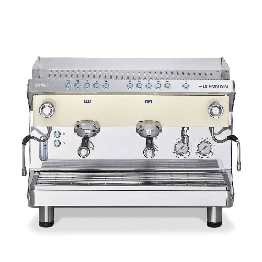 La Pavoni GENIALE VOLUMETRICA 2 GRUPPI BIANCA Saldi