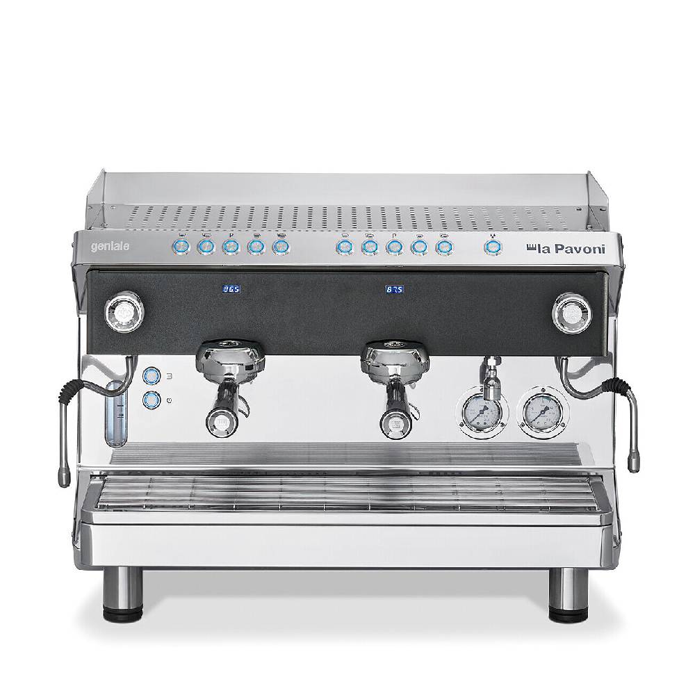 La Pavoni GENIALE VOLUMETRICA 2 GRUPPI NERA Offerte