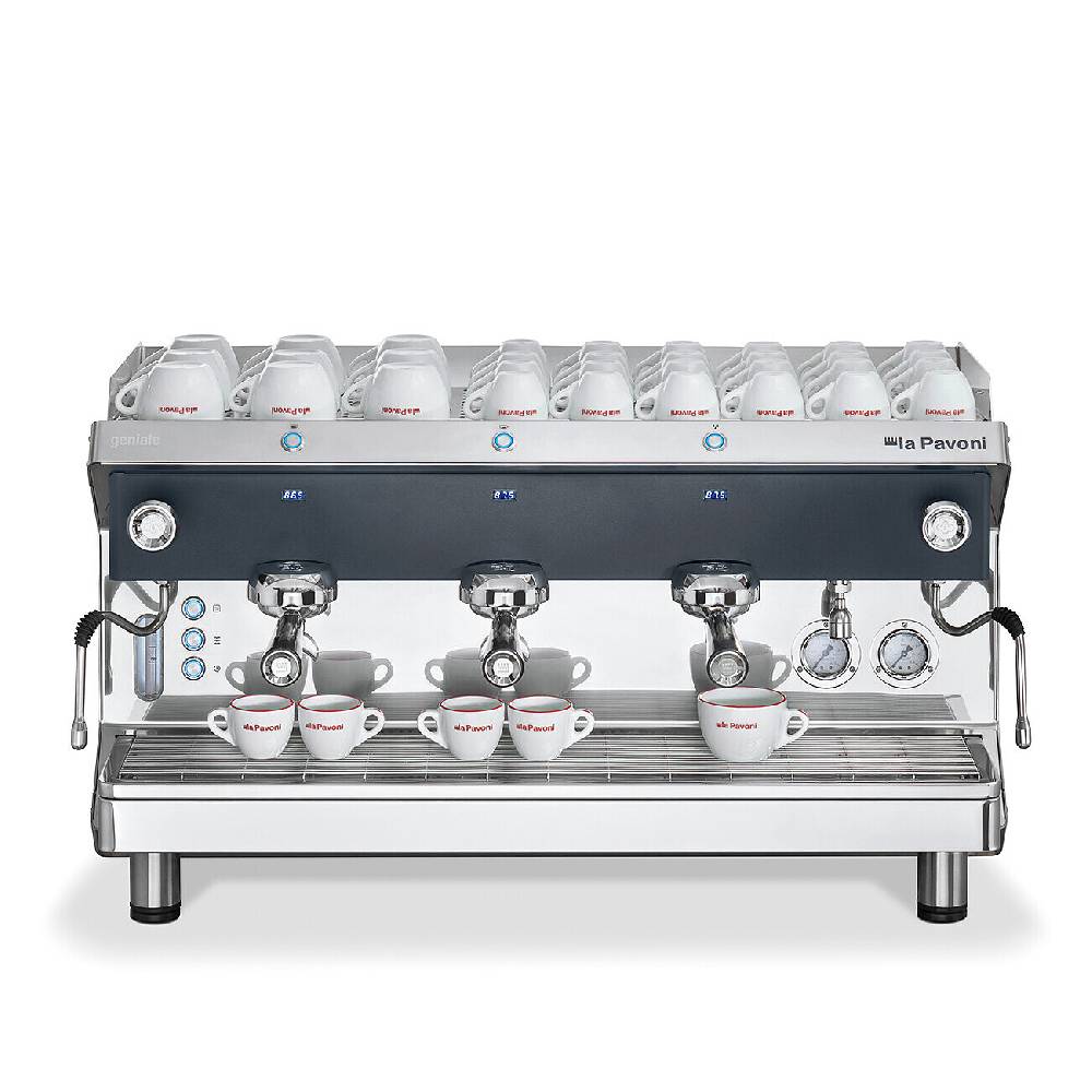 La Pavoni GENIALE SEMIAUTOMATICA 3 GRUPPI NERA Hotsell