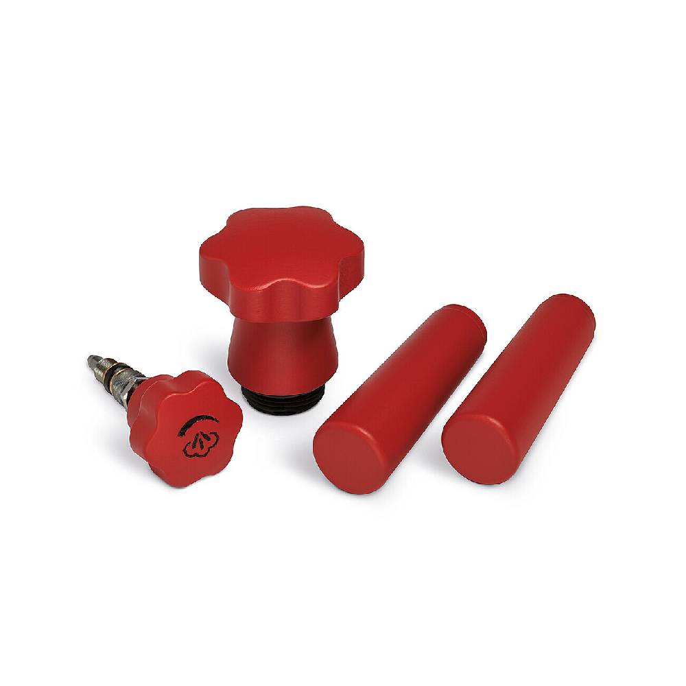 La Pavoni KIT MANOPOLE LEGNO ROSSO Qualità