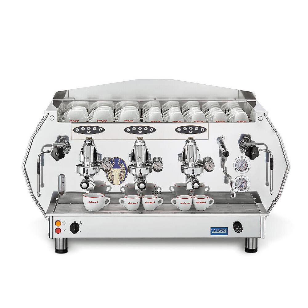 La Pavoni DIAMANTE E61 VOLUMETRICA 3 GRUPPI ORO Acquista Ora