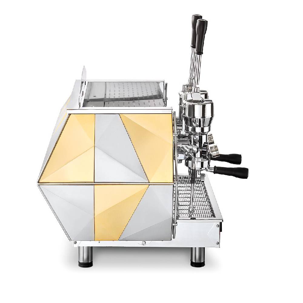 La Pavoni DIAMANTE LEVA 2 GRUPPI ORO Consegna Veloce