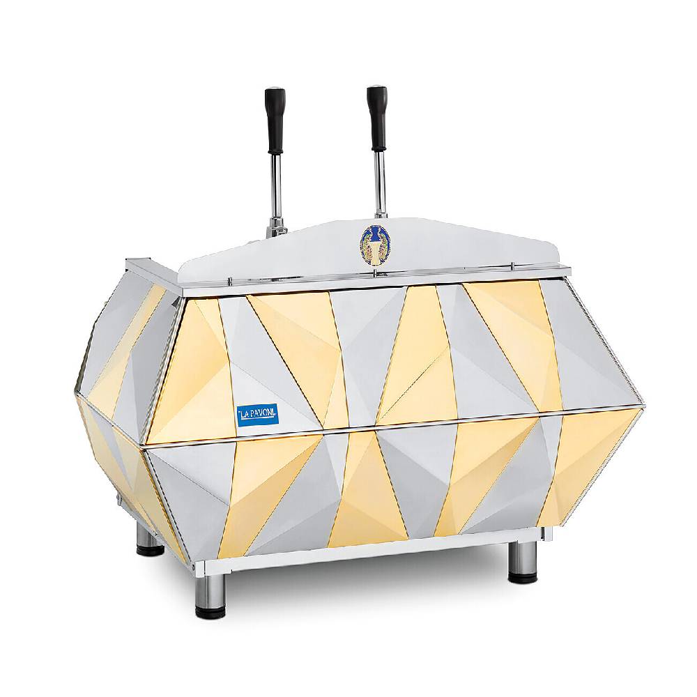 La Pavoni DIAMANTE LEVA 2 GRUPPI ORO Consegna Veloce