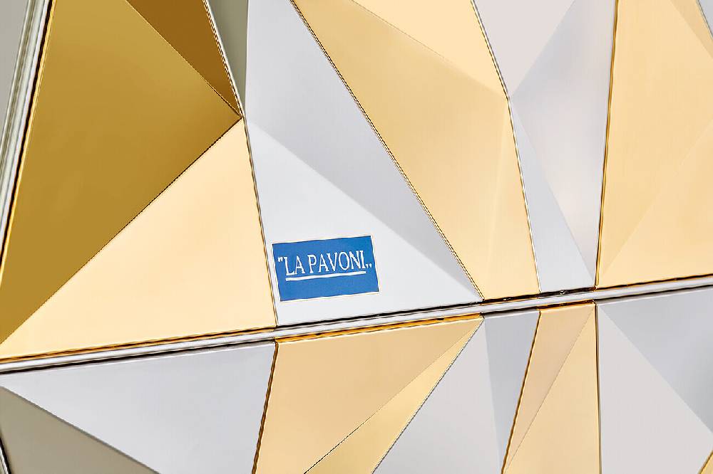 La Pavoni DIAMANTE LEVA 3 GRUPPI ORO Promozione Limitata