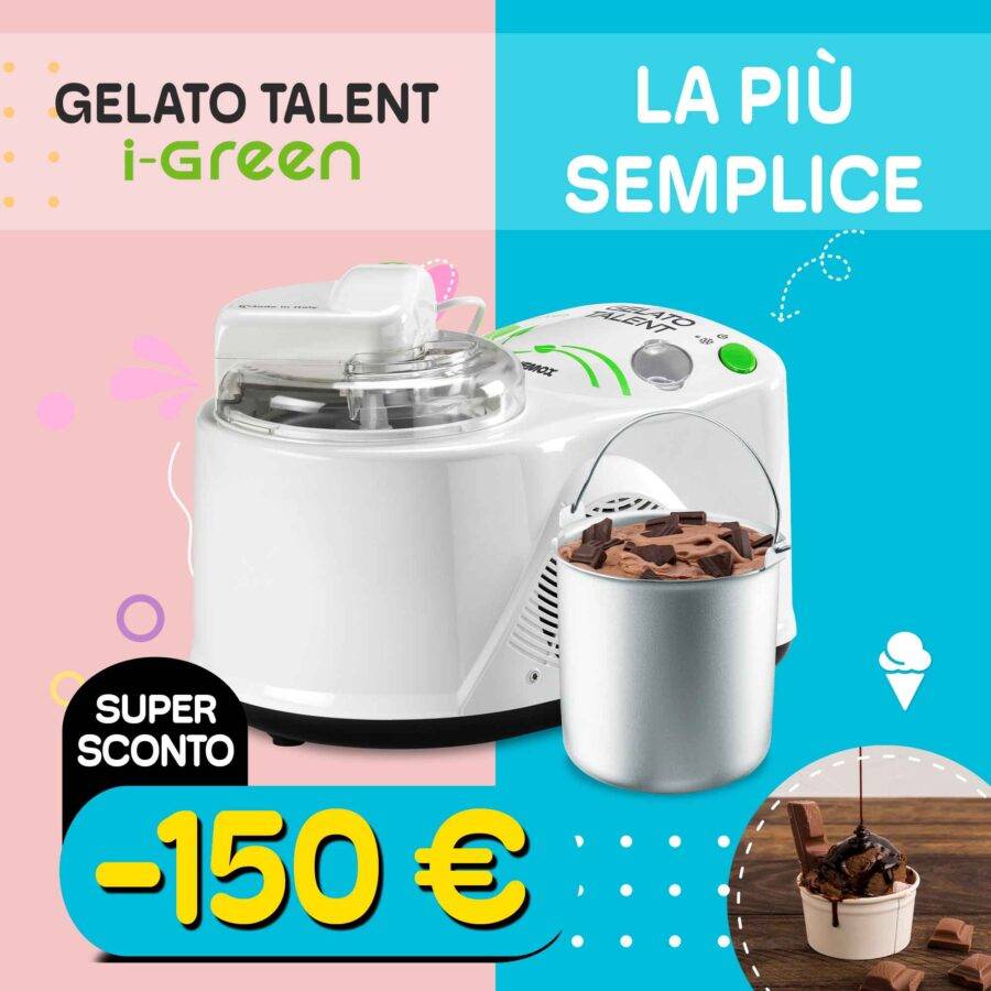 Nemox Gelato Talent i-Green Presa