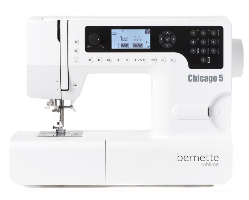 Shopty Macchina per cucire elettronica Bernette Chicago 5 - Quilt & Patchwork