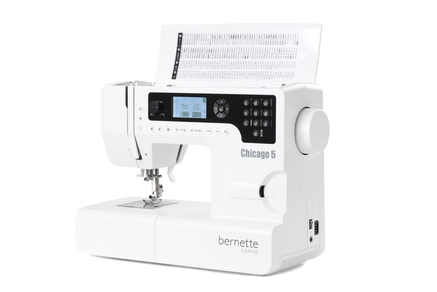 Shopty Macchina per cucire elettronica Bernette Chicago 5 - Quilt & Patchwork Qualità