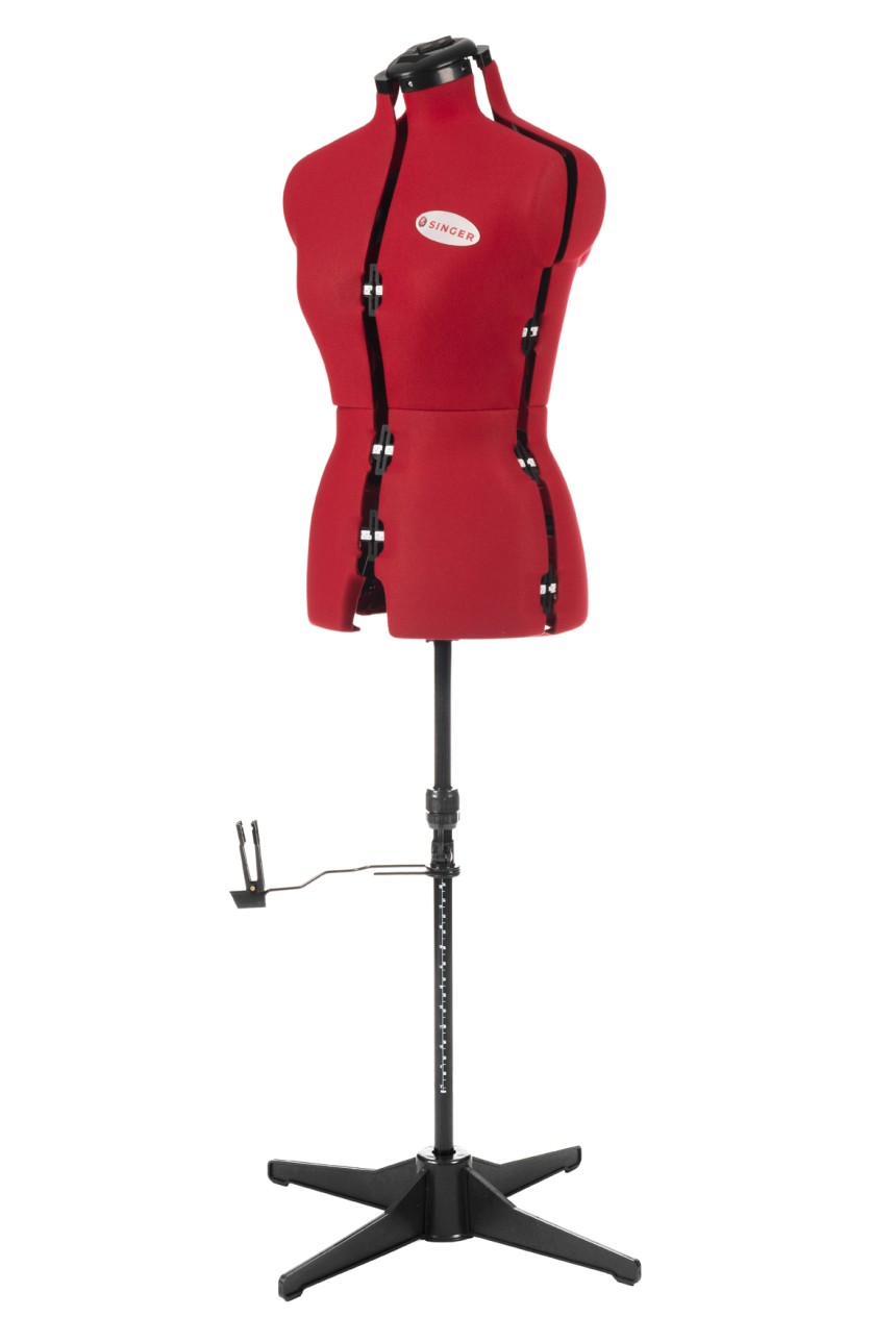 Shopty Manichino sartoriale regolabile FG952 Singer - Busto da sarta Small Medium Taglie 40/42 44 46 48 Nuova