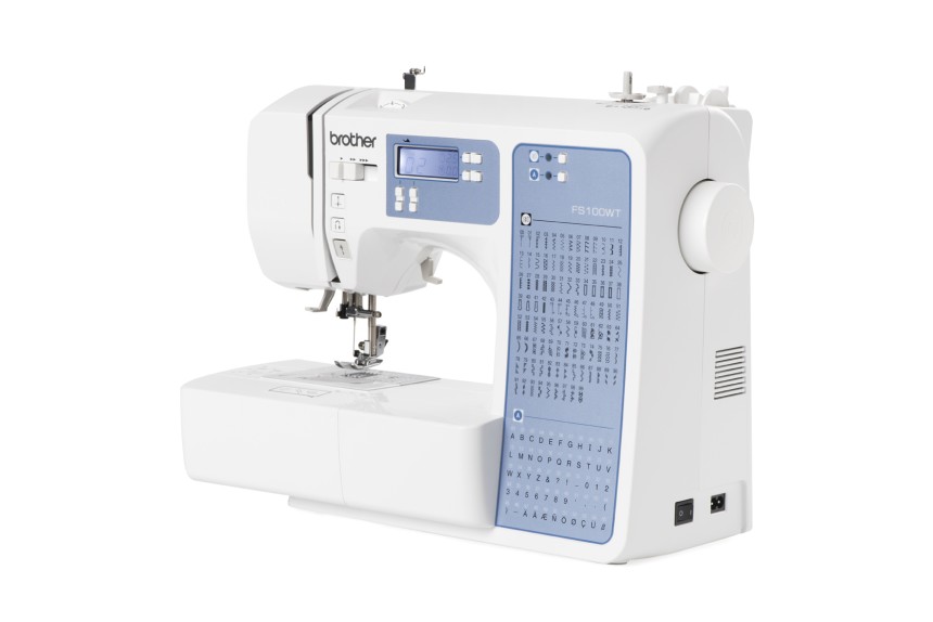 Shopty Macchina per cucire elettronica Brother FS100WT - Tavolo prolunga incluso In Saldo