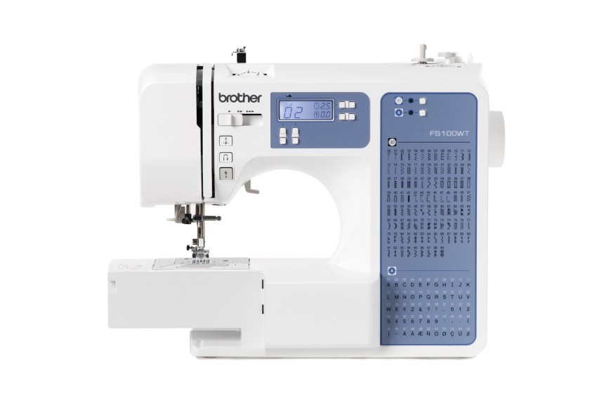 Shopty Macchina per cucire elettronica Brother FS100WT - Tavolo prolunga incluso In Saldo