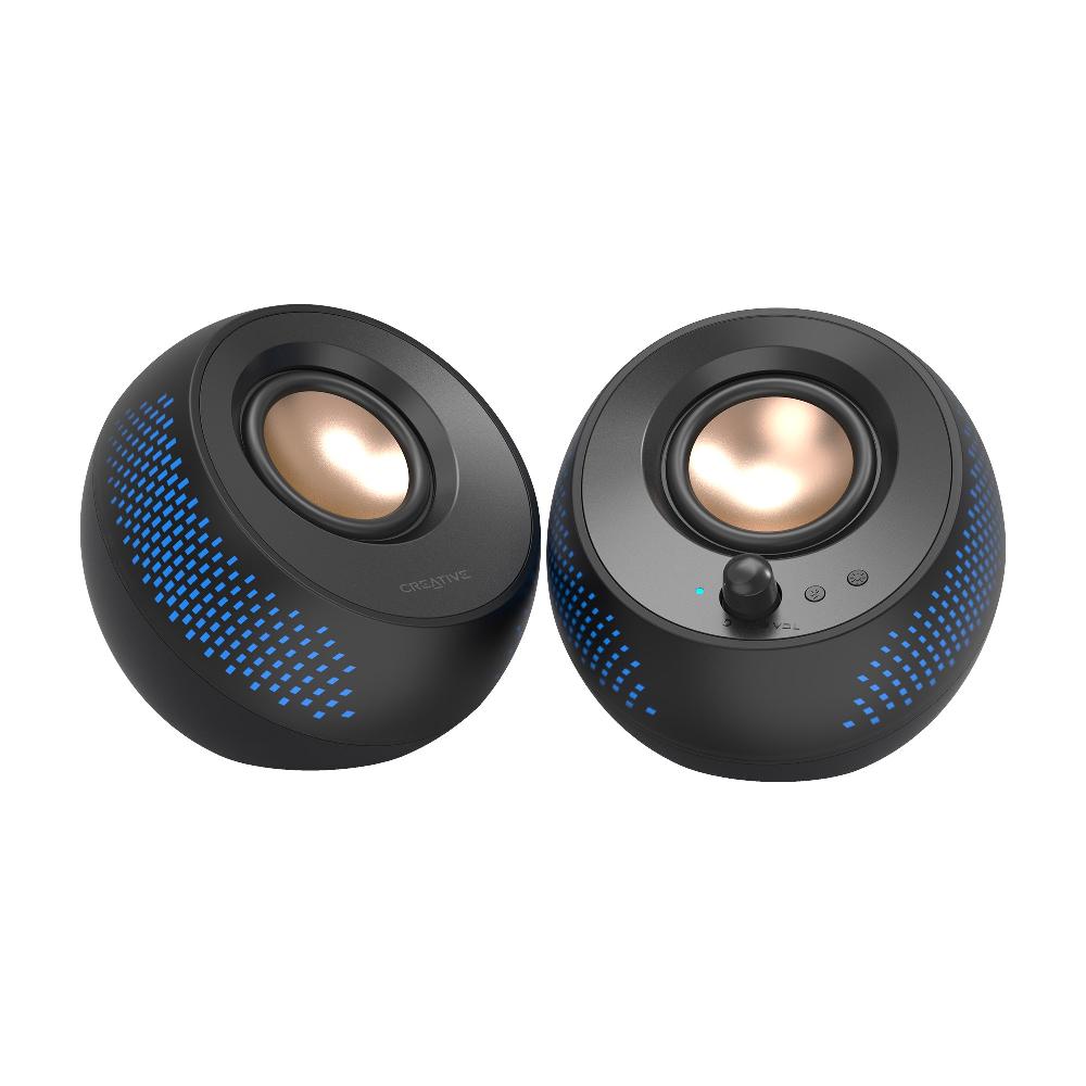Creative Pebble X Altoparlanti 2.0 USB-C per computer con illuminazione RGB personalizzabile Italy