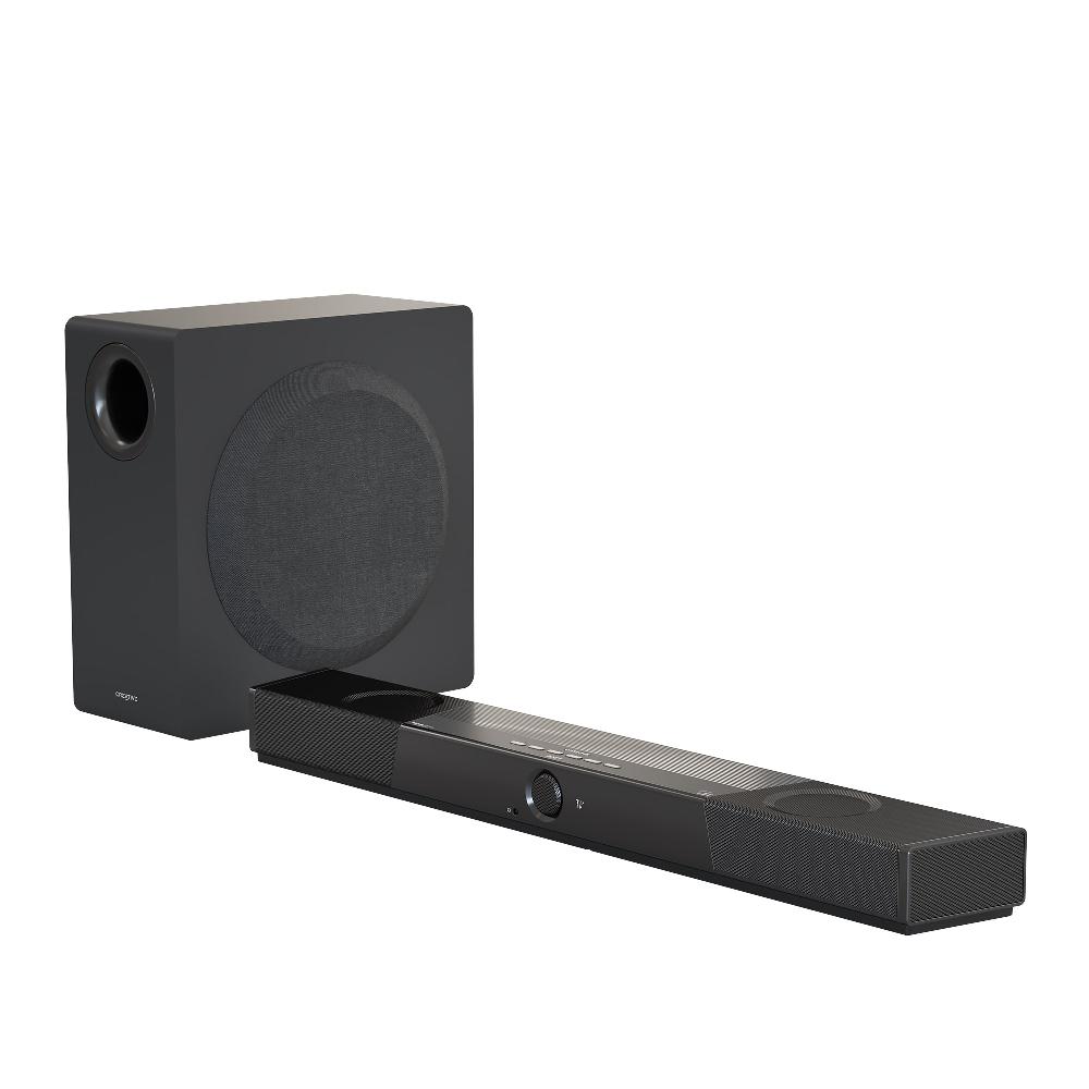 Creative SXFI CARRIER Soundbar con sistema di altoparlanti Dolby Atmos® subwoofer wireless e Super X-Fi® Headphone Holography 2025