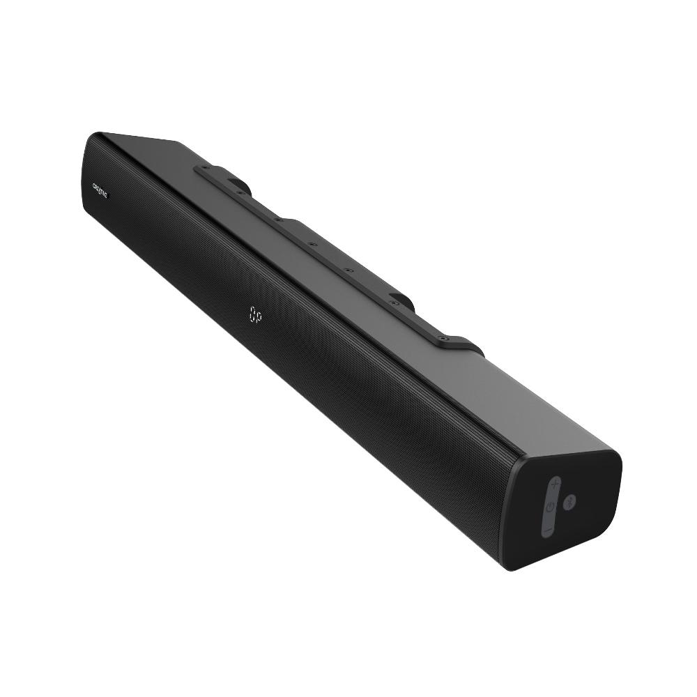 Creative Stage V2 Soundbar e subwoofer 2.1 con Clear Dialog e Surround di Sound Blaster per TV e monitor desktop Consegna Veloce