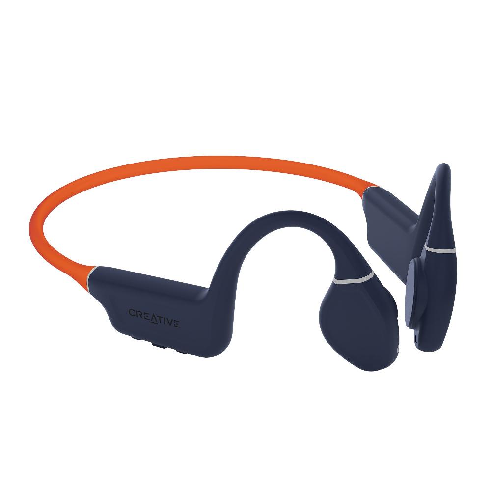 Creative Outlier Free Pro+ Cuffie a conduzione ossea impermeabili wireless con trasduttori regolabili Spedizione Gratuita