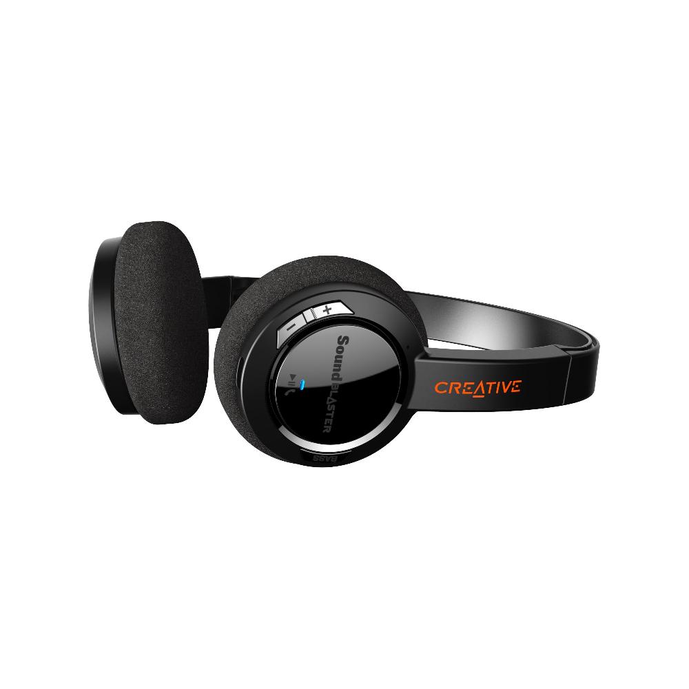 Creative Sound Blaster JAM V2 Cuffie Bluetooth® ultraleggere on-ear con Multipoint Consegna Veloce