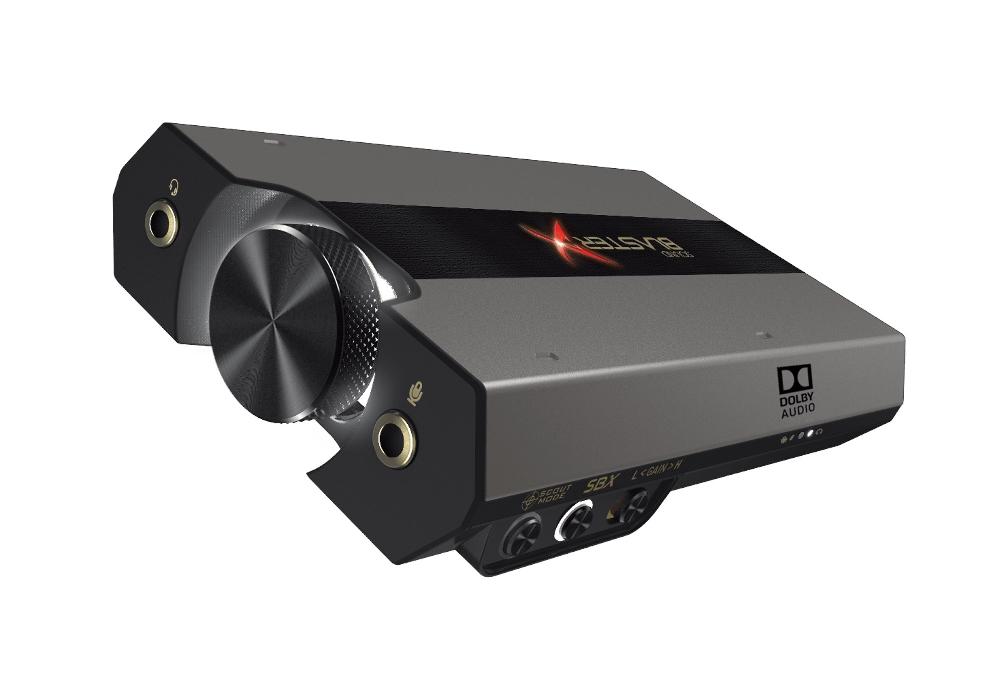 Creative Sound BlasterX G6 Amplificatore e DAC da gaming 7.1 HD con biamplificatore per cuffie discreto Xamp Vendita Calda