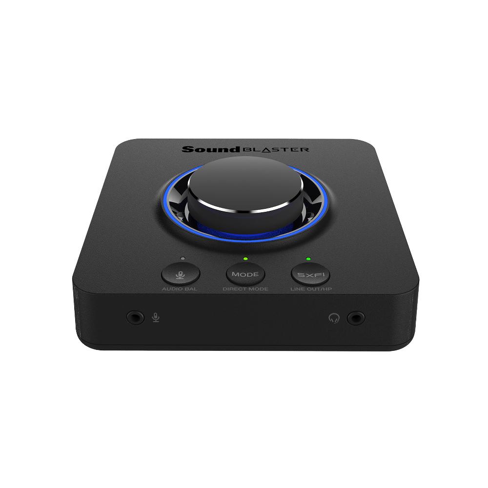 Creative Sound Blaster X3 Scheda audio DAC e amplificatore USB esterno 7.1 ad alta risoluzione con tecnologia Super X-Fi® per PC e Mac Negozio