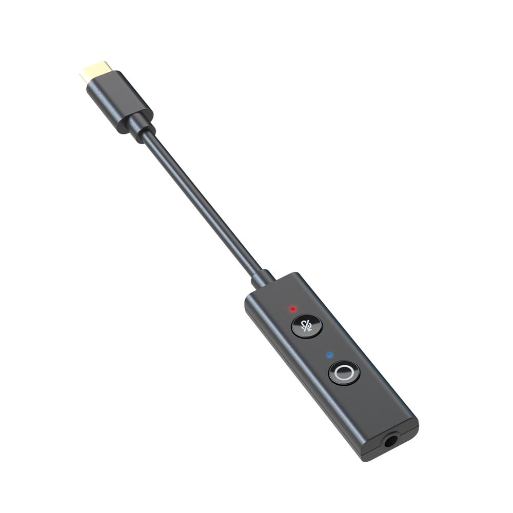 Creative Sound Blaster PLAY 4 DAC USB plug and play portatile ad alta risoluzione con disattivazione automatica del microfono e cancellazione del rumore a due vie con SmartComms Kit per conference call