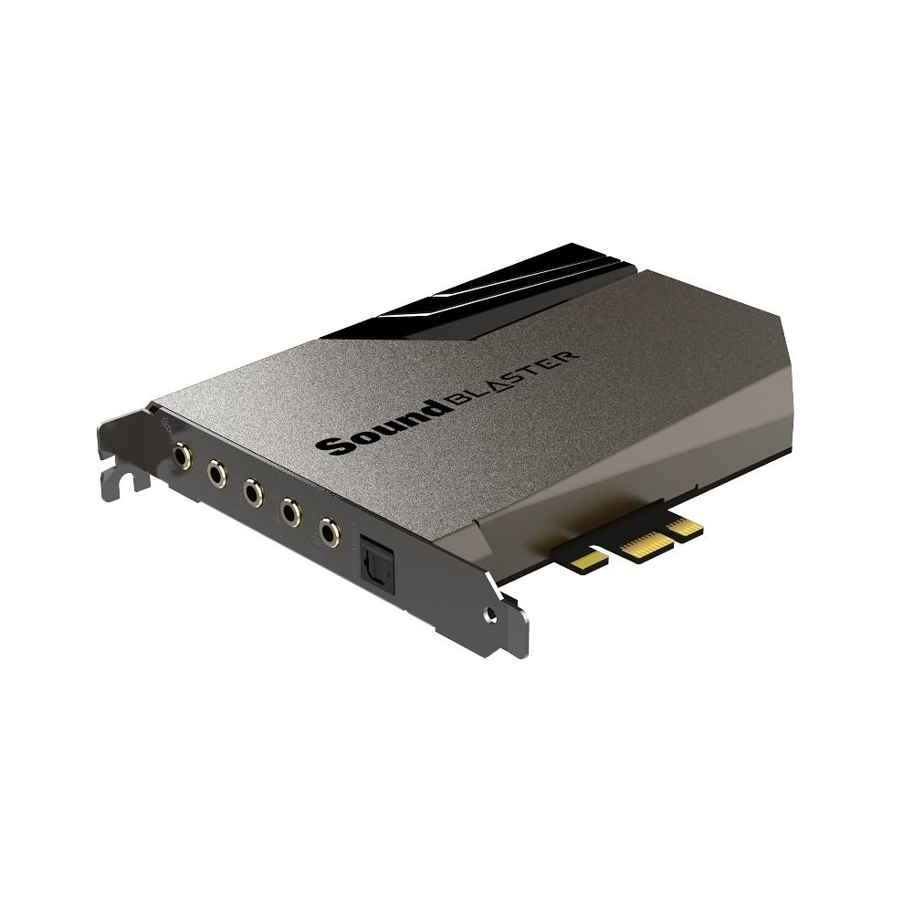Creative Sound Blaster AE-7 DAC PCI-e ed amp ad alta risoluzione e scheda audio con biamplificatore Xamp discreto per cuffie e Audio Control Module Italy