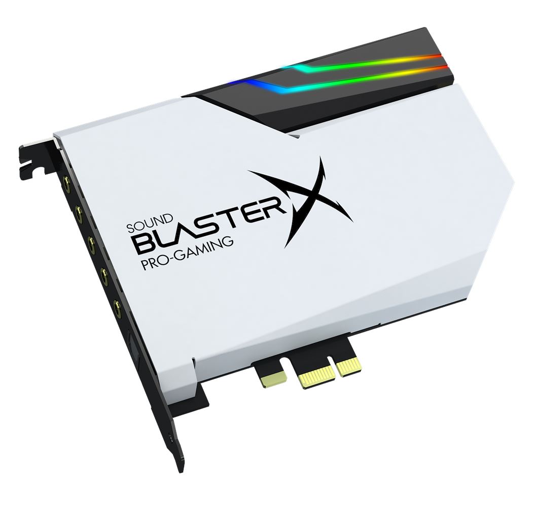 Creative Sound BlasterX AE-5 Plus Pure Edition Scheda audio e DAC da gaming PCI-e ad alta risoluzione con illuminazione RGB codifiche Dolby Digital Live e DTS Italia