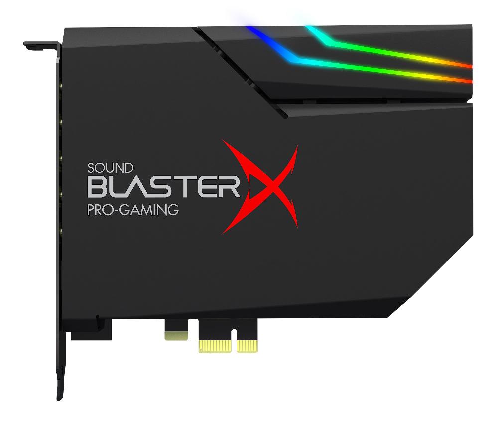 Creative Sound BlasterX AE-5 Plus Scheda audio e DAC da gaming PCI-e ad alta risoluzione con illuminazione RGB codifiche Dolby Digital Live e DTS Ultimi tre giorni