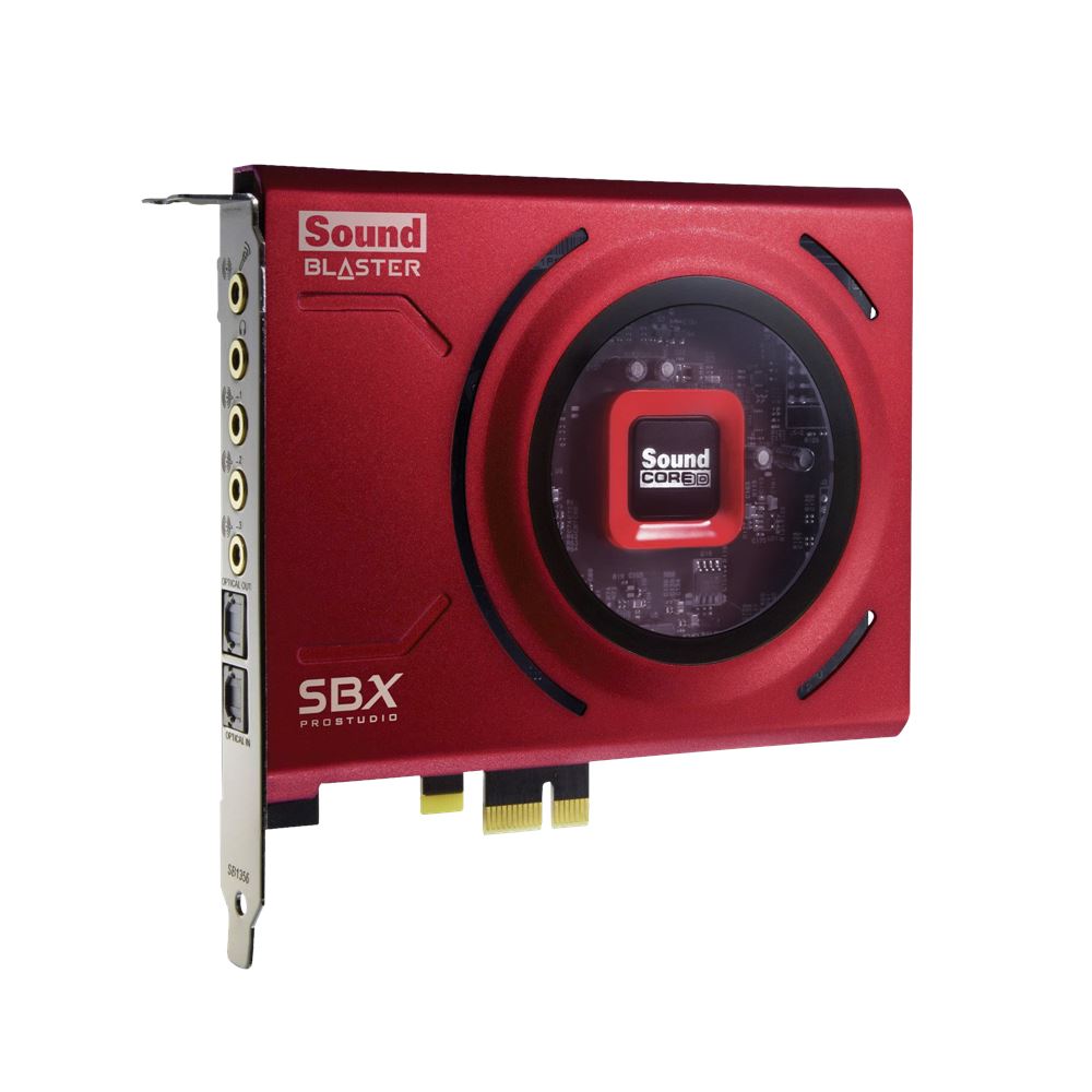 Creative Sound Blaster Z SE Scheda audio e DAC PCI-e per intrattenimento e gioco ad alte prestazioni In Linea
