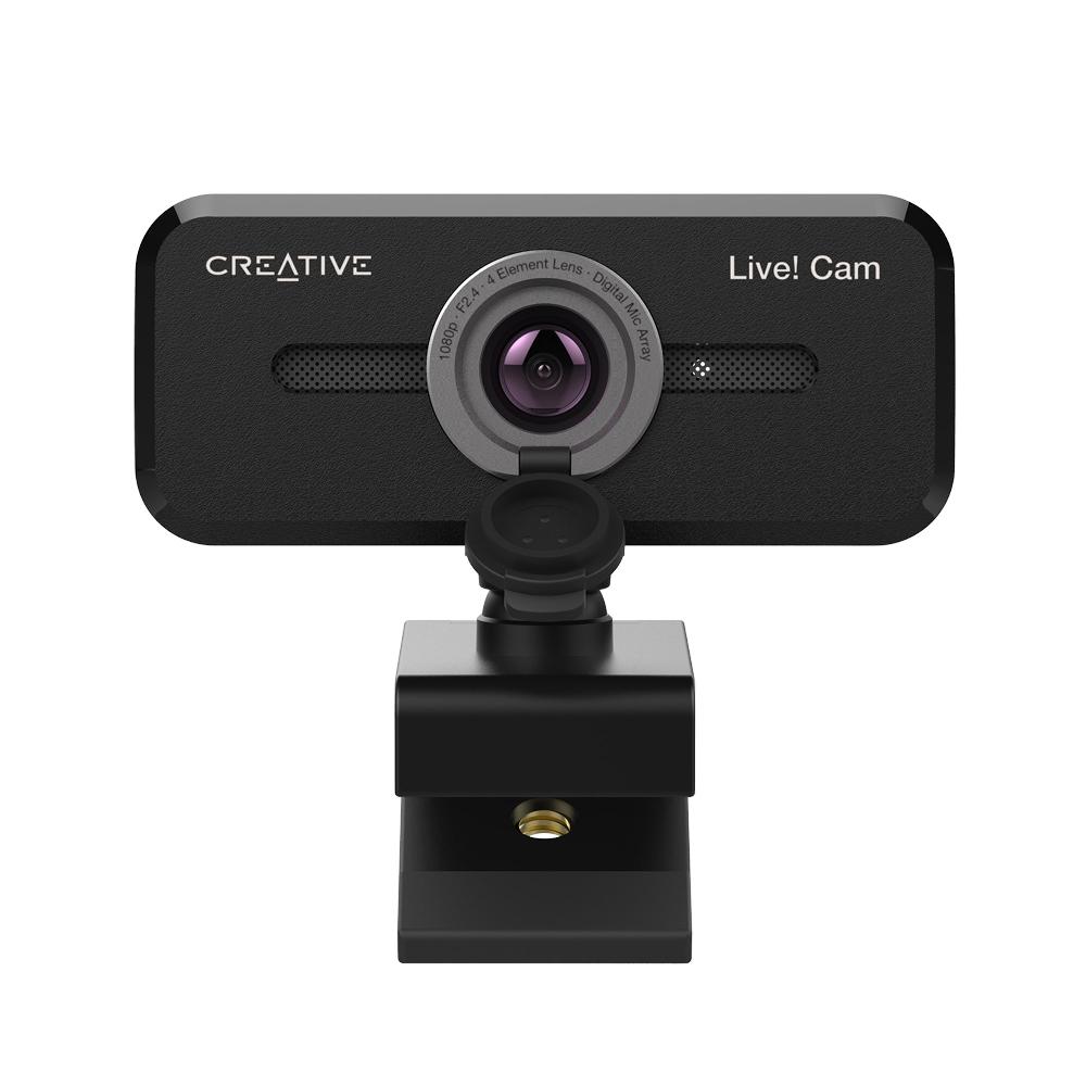 Creative Live Cam Sync 1080p V2 Webcam full HD con disattivazione automatica del microfono e cancellazione del rumore per le videochiamate Negozi Online