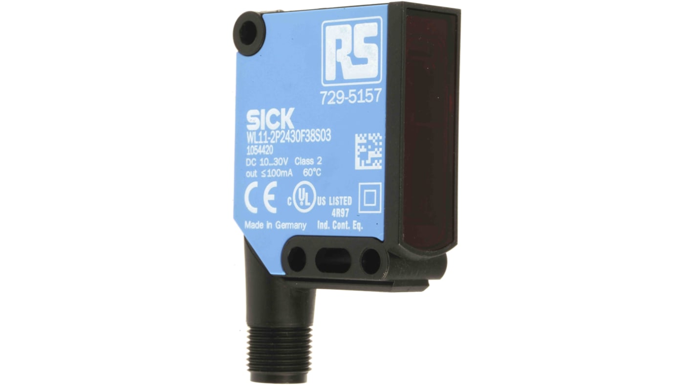 Rs-Online Sensore fotoelettrico Rettangolare RS PRO a retroriflessione rilevamento 150 mm → 10 m. uscita PNP Promozione Limitata