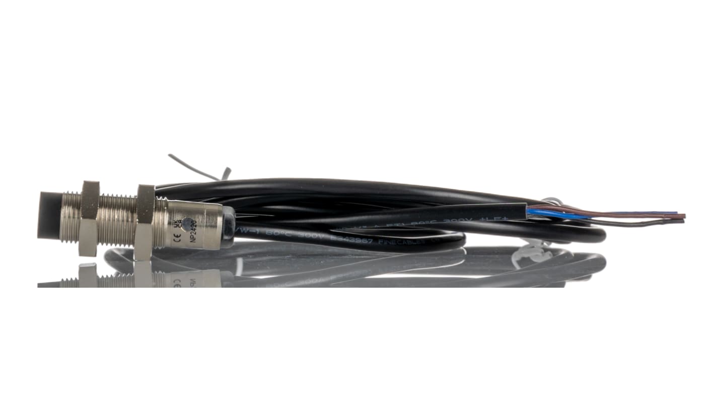 Rs-Online Sensore di prossimità Cilindro filettato RS PRO M12 rilevamento 8 mm 10 → 30 V c.c Fino al 60% di sconto