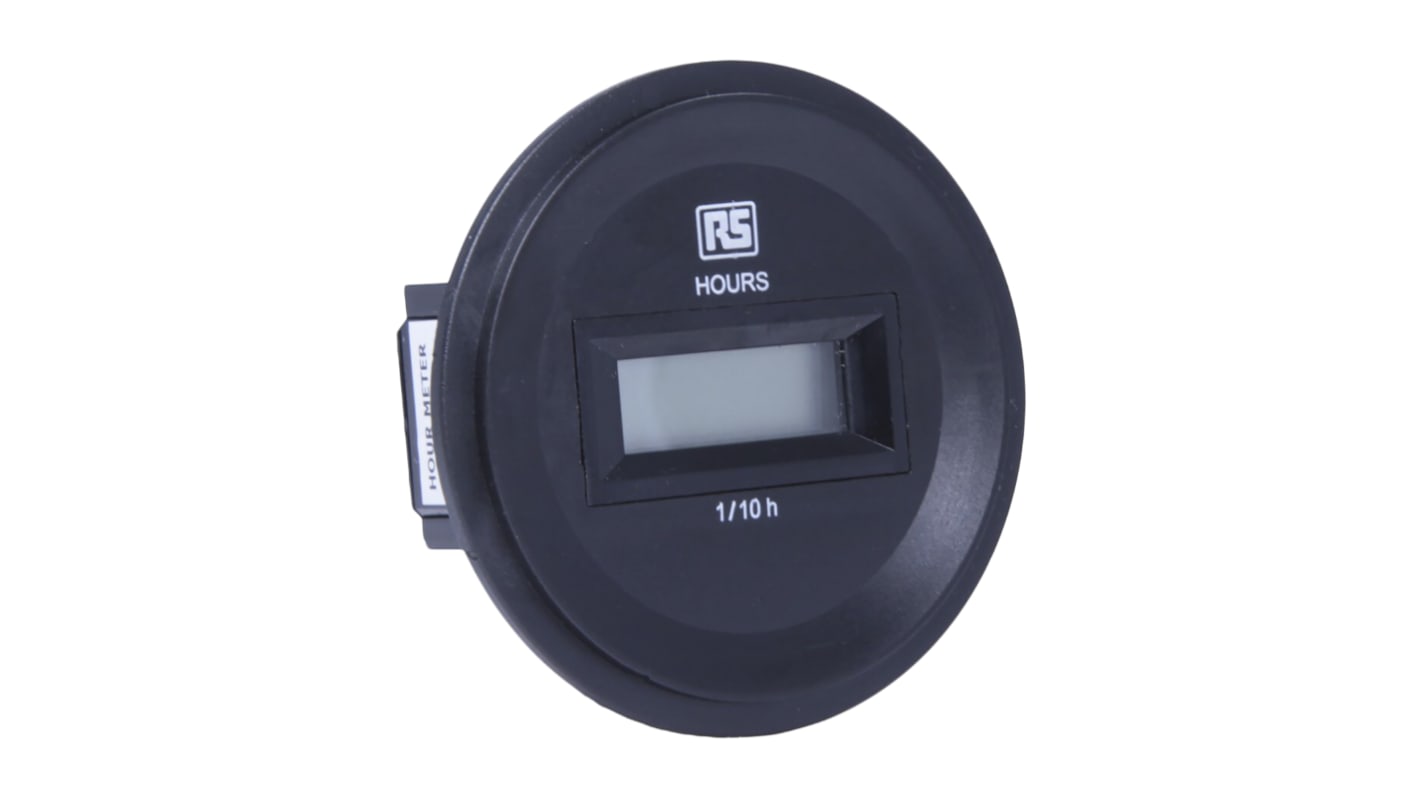 Rs-Online Contatore elettronico RS PRO Ore 50Hz display LCD 6 cifre 12 → 48 V c.a./c.c Italia