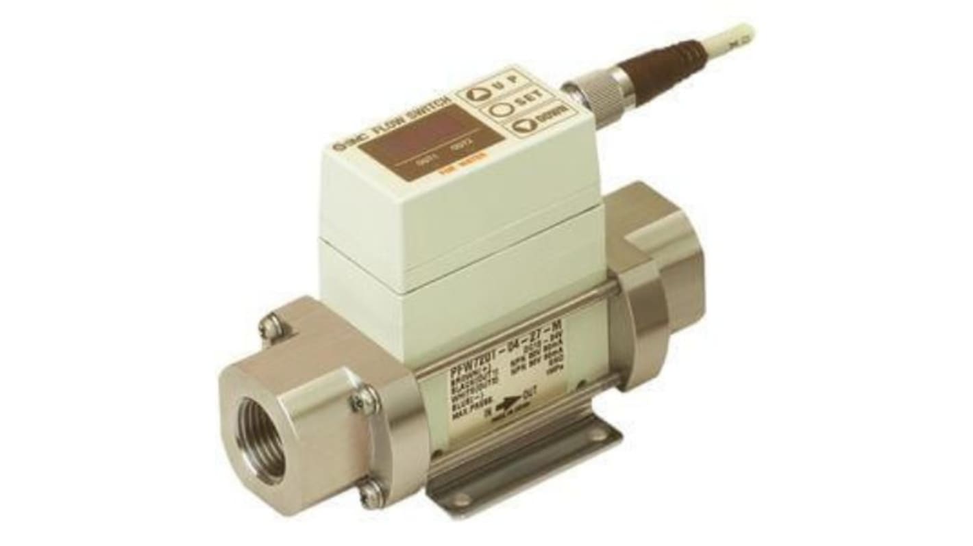 Rs-Online Interruttore di flusso SMC per Aria gas acqua flusso 0 5 l/min → 4 l/min Vendita calda
