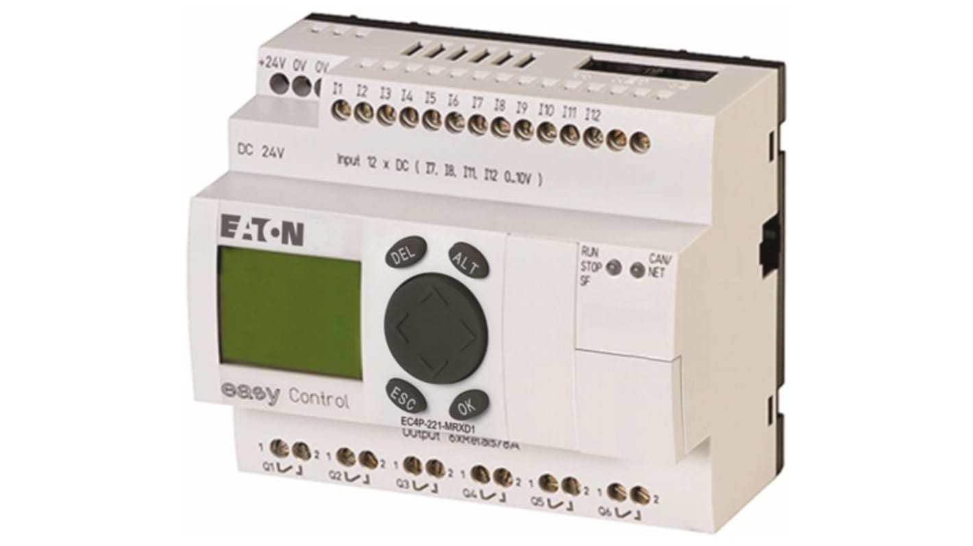 Rs-Online Modulo logico Eaton Facile ingressi: 12 uscite: 6 Sostegno trimestrale