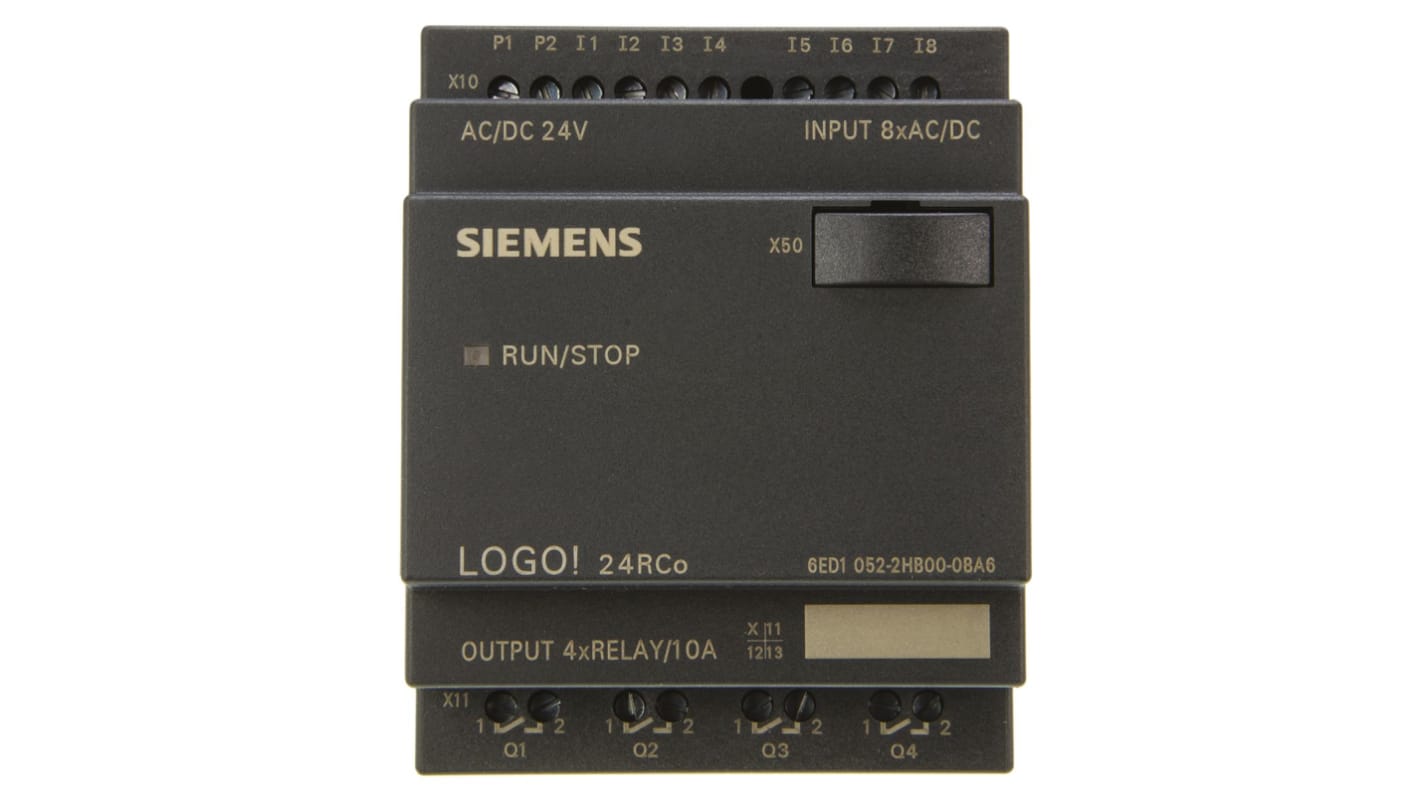 Rs-Online Modulo logico Siemens LOGO ingressi: 8 uscite: 4 50% di sconto con spedizione gratuita