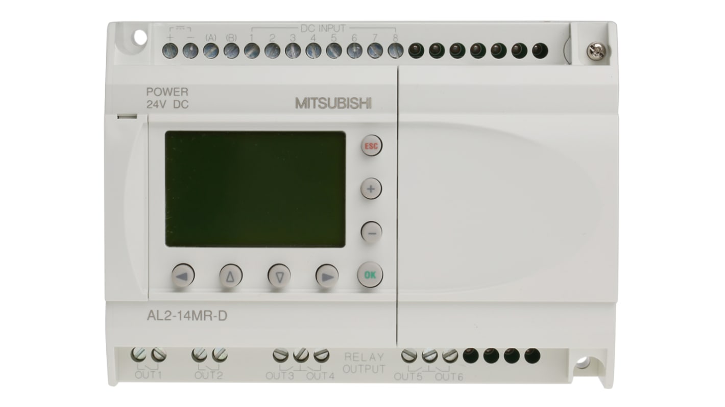 Rs-Online Modulo logico Mitsubishi Alpha 2 ingressi: 8 uscite: 6 Sconti questo mese
