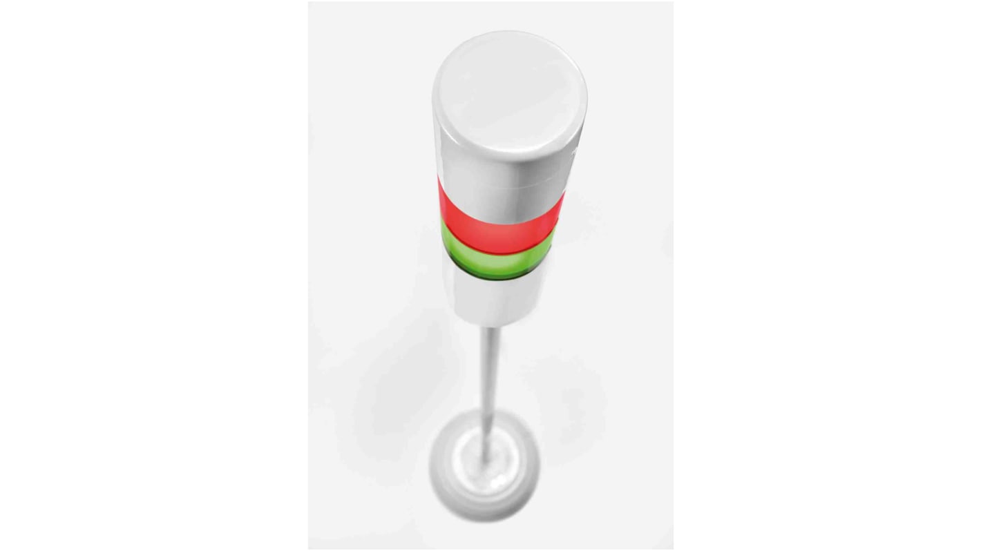 Rs-Online Torretta di segnalazione RS PRO 100→ 240 V c.a. LED 1 elemento lenti Verde con Cicalino Offerte