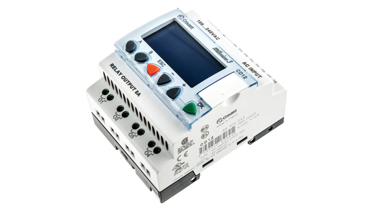 Rs-Online Modulo logico Crouzet Millenium 3 ingressi: 8 uscite: 4 Only for today