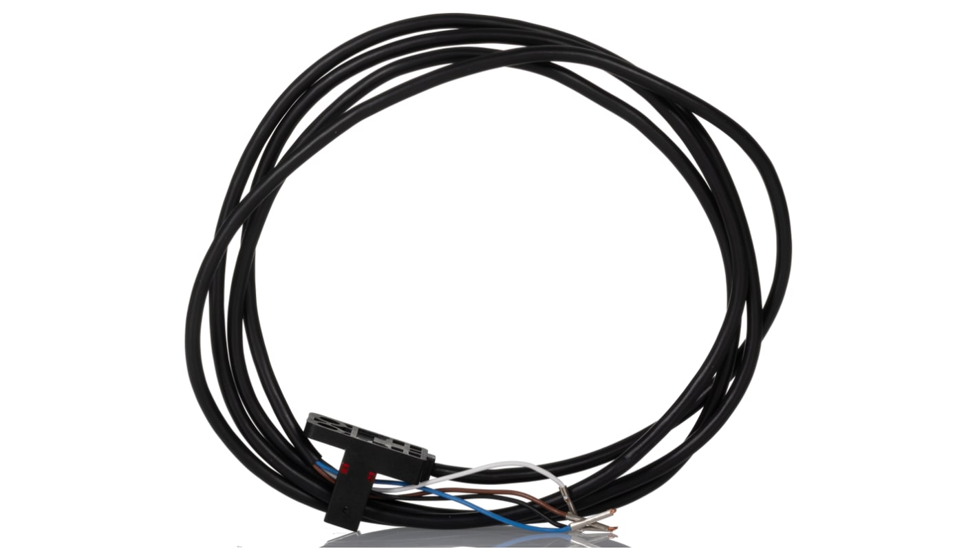 Rs-Online Sensore fotoelettrico A forma di T RS PRO a fascio passante rilevamento 5 mm uscita NPN NA/NC Presa