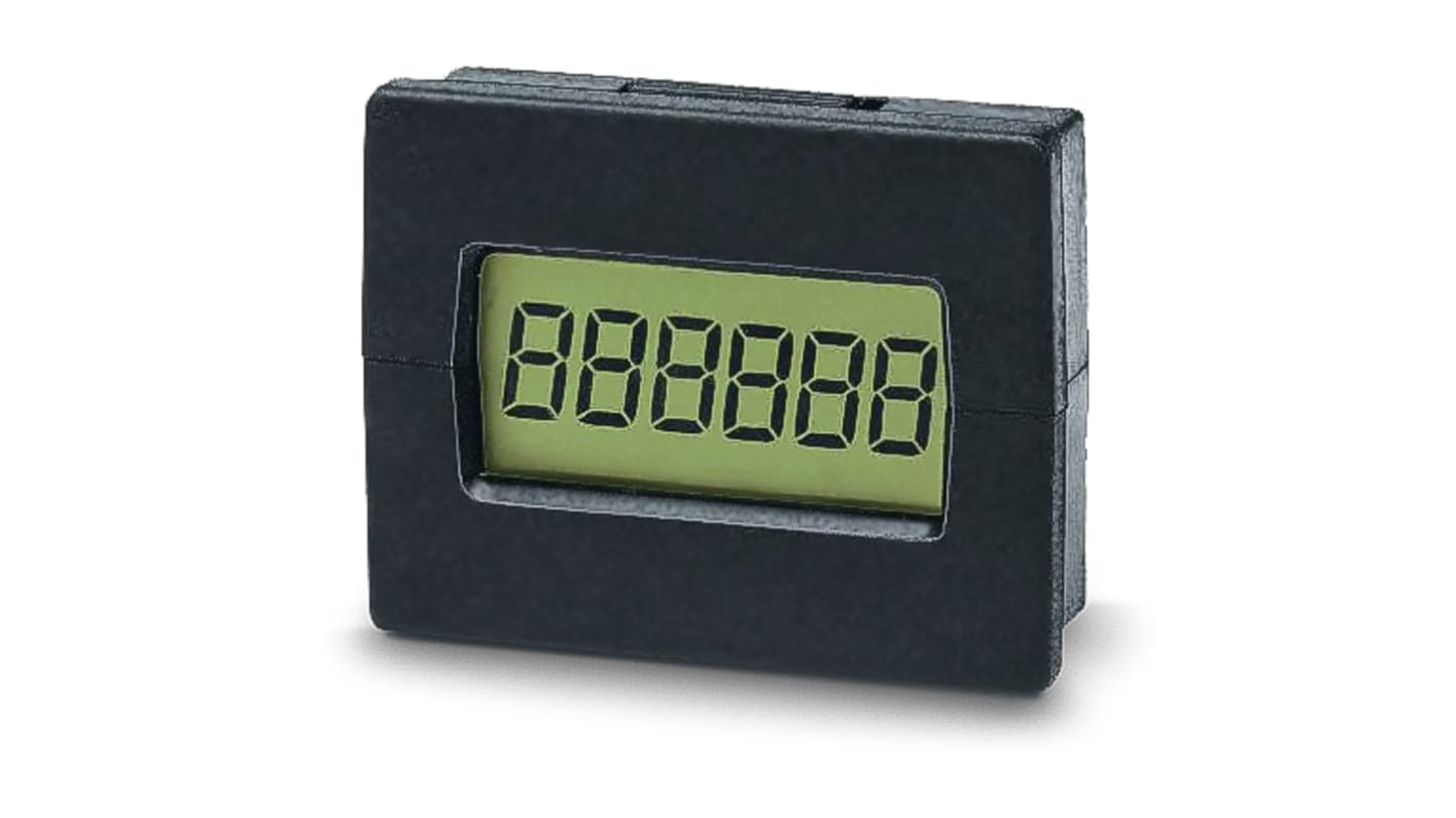 Rs-Online Contatore Trumeter Impulsi 10kHz display LCD 6 cifre 2 6 → 3 4 V c.c Ritorno libero