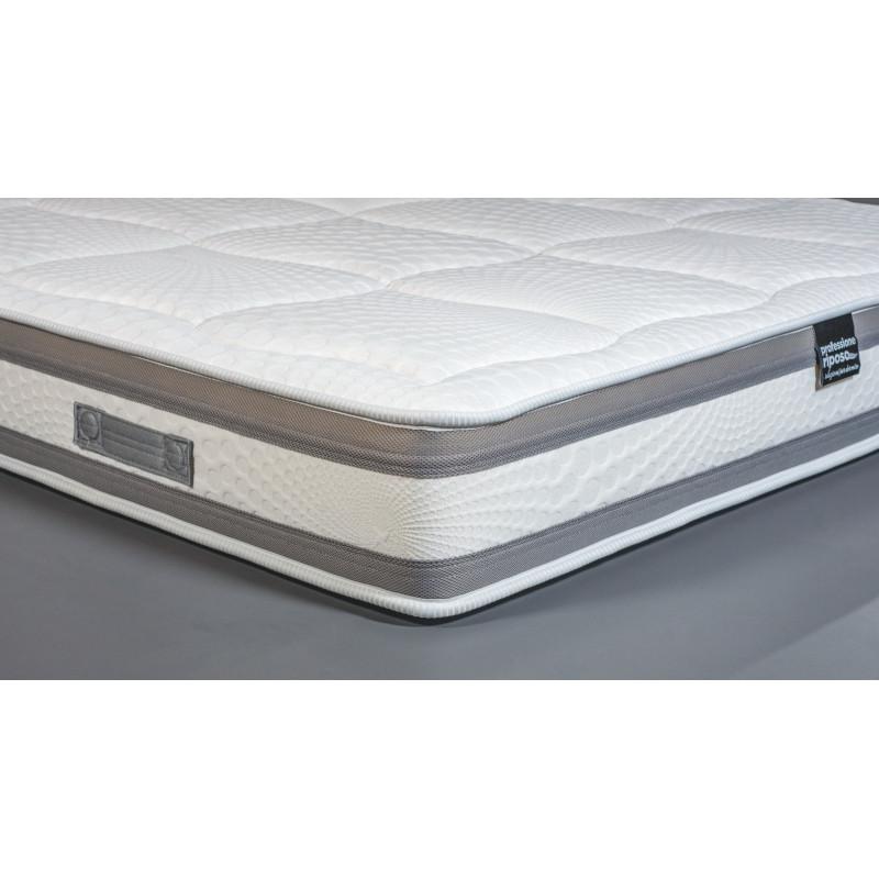 Materasso PLATINUM PLUS - h 26 cm Memory Fresh Anallergico 100% Policotone 3D Air Made in Italy (VARIE MISURE) Pezzi Unici