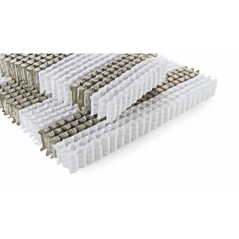Materasso PLATINUM PLUS - h 26 cm Memory Fresh Anallergico 100% Policotone 3D Air Made in Italy (VARIE MISURE) Pezzi Unici