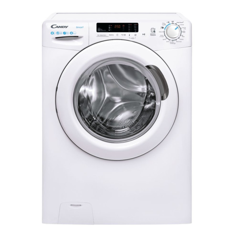 Candy Smart CS1282DE-11 lavatrice Caricamento frontale 8 kg 1200 Giri/min Bianco In Linea