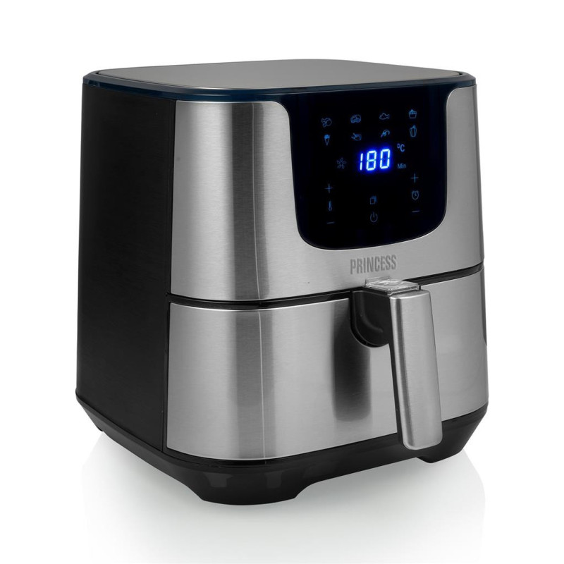 Princess 182060 Singolo 5 5 L Indipendente 1700 W Friggitrice ad aria calda Argento Ultimi due giorni