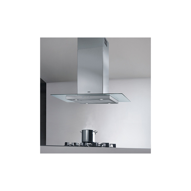Franke Glass Linear FGL 925 I XS NP Cappa aspirante a isola Acciaio inox 700 m³/h B Consegna Veloce