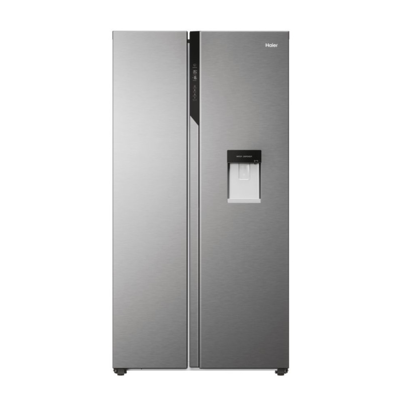 Haier SBS 90 Serie 5 HSR5918DWMP frigorifero side-by-side Libera installazione 521 L D Platino Acciaio inox Negozio