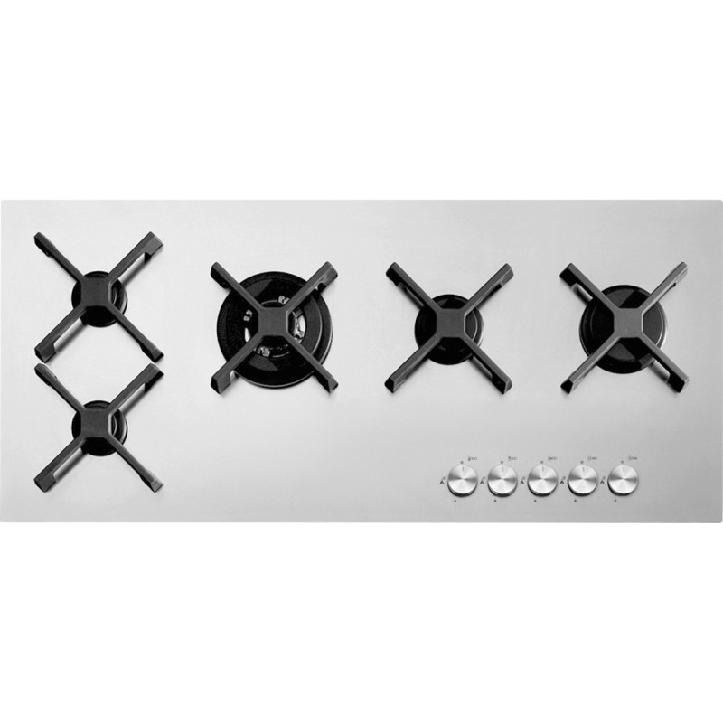 Barazza 1PSPF105 piano cottura Acciaio inox Da incasso 100 cm Gas 5 Fornello(i) Vendita Calda