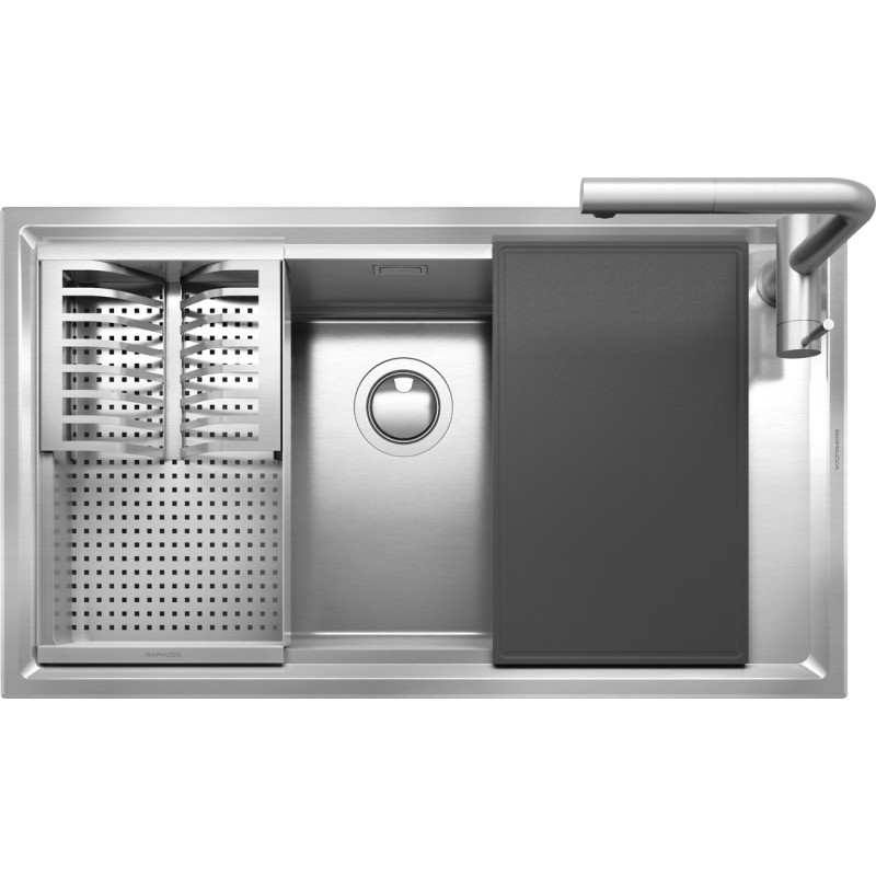 Barazza 1LES91RK lavello Lavello ad incasso Rettangolare Acciaio inox Shopping Online
