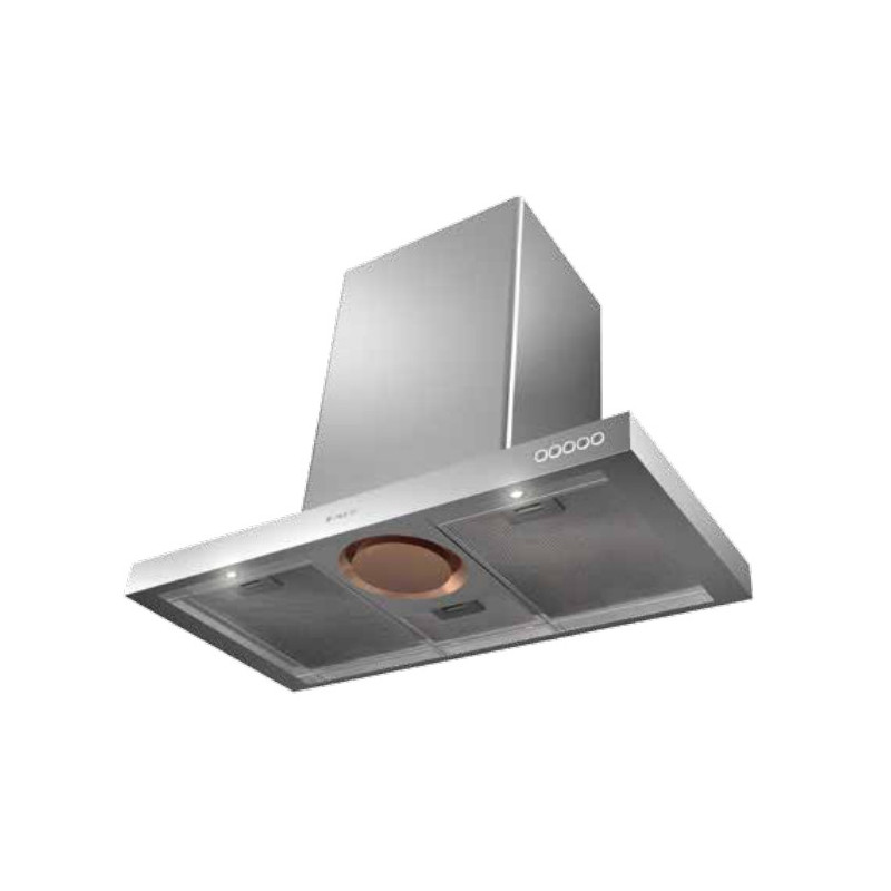 FABER S.p.A. LUFT X A90 Cappa aspirante a parete Argento 720 m³/h Qualità Garantita