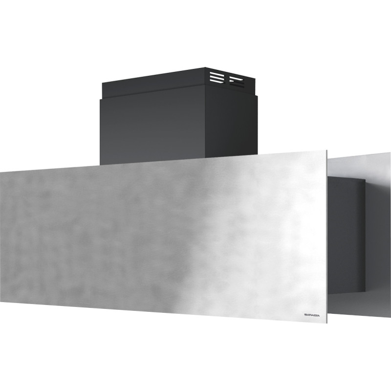 Barazza 1KUNI121 cappa aspirante Cappa aspirante a isola Nero Acciaio inox 800 m³/h A Outlet