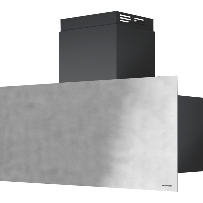 Barazza 1KUNP91 cappa aspirante Cappa aspirante a parete Nero Acciaio inox 800 m³/h A Offerte