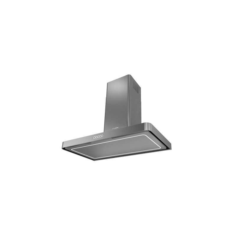 FABER S.p.A. T-Light Inox A90 Evo Cappa aspirante a parete Acciaio inox 690 m³/h 2025